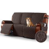 Ruaozz front view on 3-seater recliner showing full protection benefit