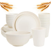 Rubtlamp beige set front view showing full 24-piece kit and compact storage benefit
