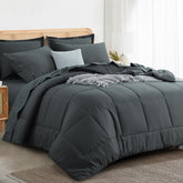 RUIKASI front view of full king 7-piece set showing coordinated pieces and appeal