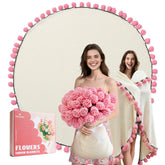 SALIMAH front view of blanket bouquet showing floral wrap and gift appeal