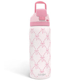 SANDJEST Coquette Bow front view showing stylish bow and color, enhances daily hydration