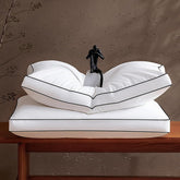 Sanivosily king pillows front view showing plush hotel-style comfort