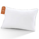 Sasttie pillow front view showing plush hotel-style look and instant comfort