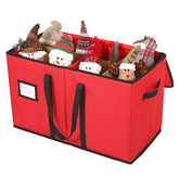Sattiyrch front view showing box closed and ready for storage, protects decorations