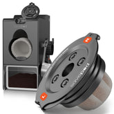 Savepod front view of black pod maker bundle showing compact kit and benefits