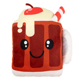 Scentco Smillow front view showing cozy root beer plush and decorative appeal