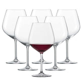 Schott Zwiesel Forté front view showing elegant goblet and clear crystal finish for presentation