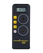 Screaming Meanie front view showing bold face and loud alarm benefit