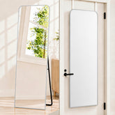 SCWF-GZ front view showing full-length reflection and space-saving benefit