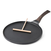 SENSARTE crepe pan front view showing cooking surface and edge, great for even cooking