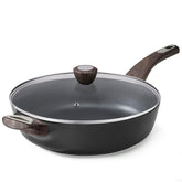 SENSARTE front view with lid showing large cooking surface and neat design for easy family meals
