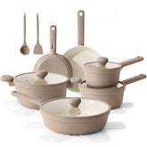 SENSARTE front packaging showing set components and healthy ceramic benefit