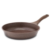 SENSARTE frying pan front view showing toffee brown finish and nonstick benefit