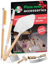 Senwosa kit front view displaying six tools for complete pizza workflow