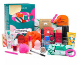 Sephora Collection advent calendar front view showing festive packaging and daily doors, great for gifting