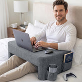 septsun front view showing the 26-inch wide surface and organized workspace benefit