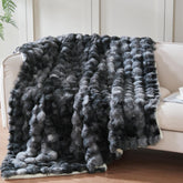 Serenhom front view showing bubble tie-dye texture and cozy appeal