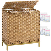 SETVSON front view of laundry hamper showing neat storage benefit