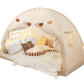 Sherilyn front packaging showing whole bed canopy and benefits