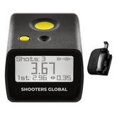 Shooters Global SG Timer GO front view showing compact durable design and portability
