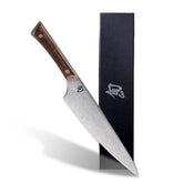 Shun Kanso front view showing full blade and sleek profile for precise cutting