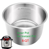 Siireemuu front view of inner pot showing durable stainless finish and better cooking