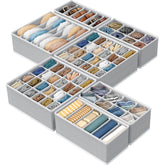 Simple Houseware front view of organizer set showing contents and layout benefits