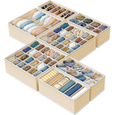 Simple Houseware front view showing seven organizer pieces for tidy drawers