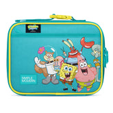Simple Modern front view showing SpongeBob design and easy-carry handle