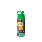 Simple Modern Minecraft front view showing bottle design and kid appeal