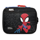 Simple Modern Spidey front view showing playful print and easy carry