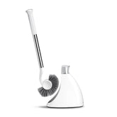 simplehuman front view with caddy showing tidy storage and streamlined design