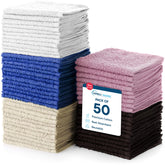 SIMPLI-MAGIC front packaging showing 50-count multicolor washcloths and value pack benefit