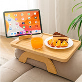 SINWANT front view showing bamboo tray and stable surface benefit
