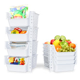 Skywin front view of open-front bins showing easy access and visibility