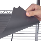 Slendor front packaging view showing five shelf liners and benefit of full-shelf coverage