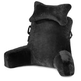 SLIGUY front view of reading pillow showing tall backrest for improved posture