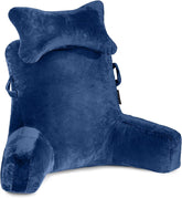 SLIGUY reading pillow front view showing tall backrest and ergonomic shape for better posture