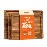 SMIRLY front view showing acacia boards and durable finish