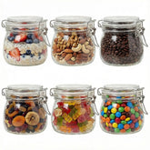 Snaiio front view of 6-pack jars showing organization benefit
