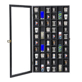 Snail front view closed showing matt black cabinet and clear window benefit display clarity