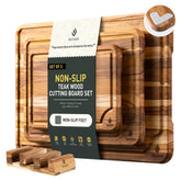 Socisen front packaging of 3 teak boards showcasing sizes and sustainability benefit