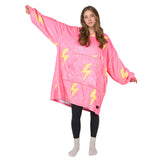 Solaris Thunder Lightning front view in pink showing full coverage and comfort