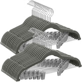 SONGMICS front pack of 30 hangers showing compact bulk savings