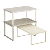 SONGMICS front view of 3-piece organizer showing tidy spice arrangement and better visibility
