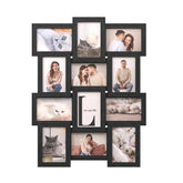 SONGMICS front view of twelve-frame collage showing neat home styling benefit