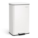 SONGMICS front view showing sleek stainless steel and modern design benefit: blends with appliances