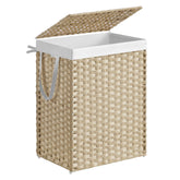 SONGMICS front view showing lid and neat storage benefit