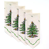 Spode napkin set front packaging showing holiday design and seasonal appeal