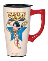 Spoontiques Wonder Woman front view showing colorful design and portability